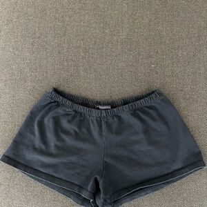 Brandy Melville Charcoal Lounge Shorts